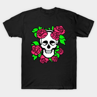 Skull And Roses T-Shirt